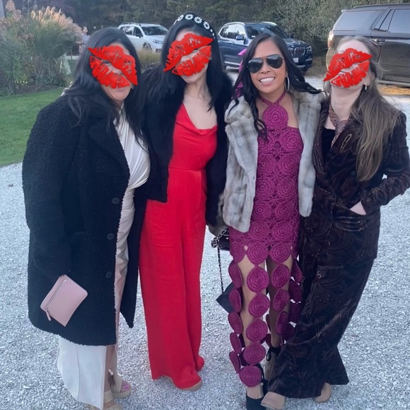 Simon Miller Beep Beep Magenta/Burgundy Dress - Picture 4 of 5